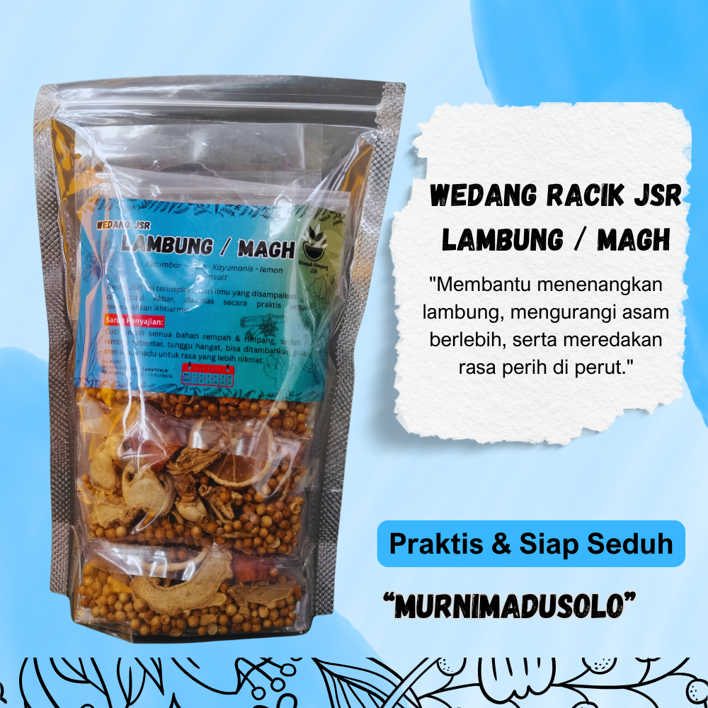 

Wedang Racik Lambung Paket Magh JSR - Isi 10 pcs
