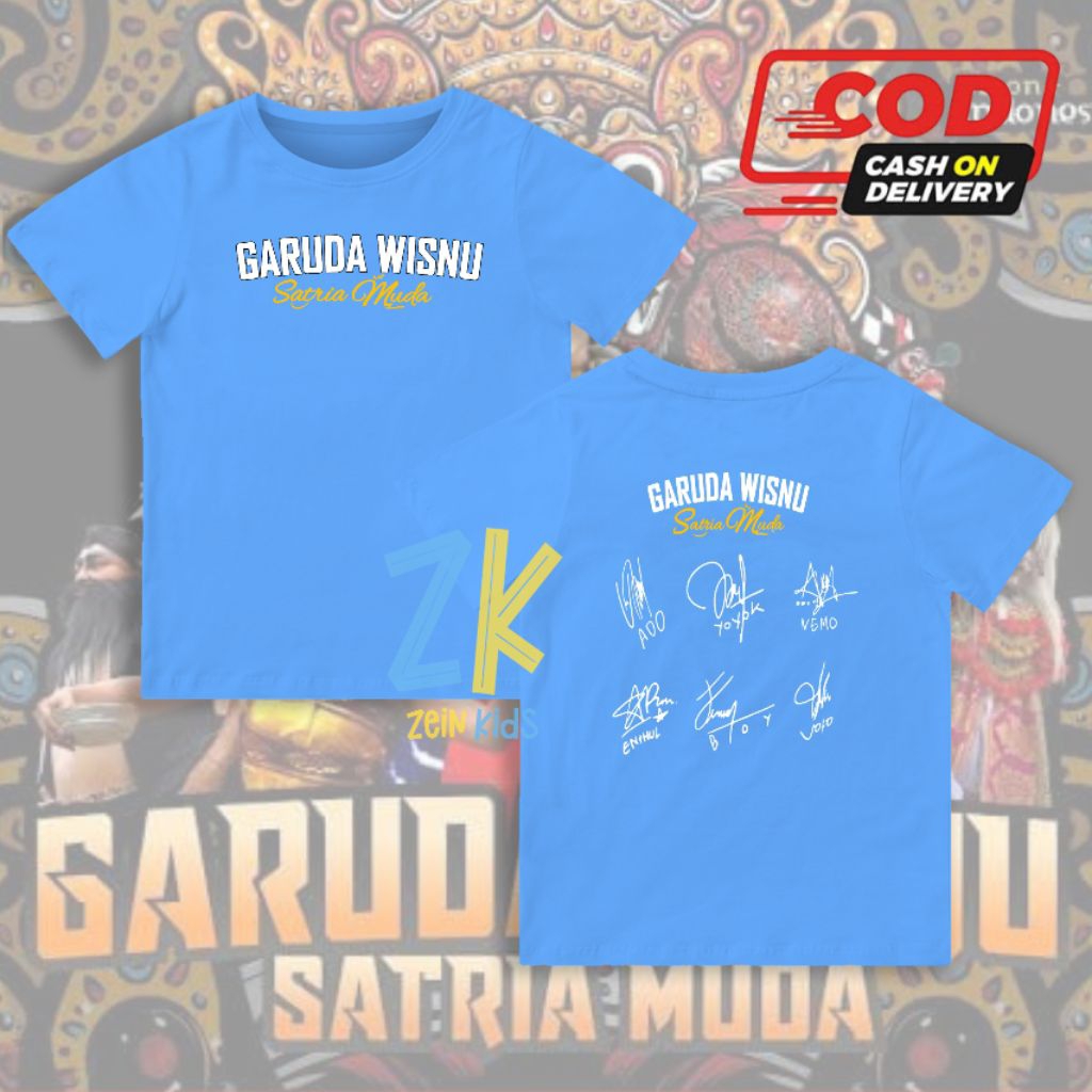 Kaos Garuda Wisnu Satria Muda / Baju Garuda Wisnu Satria Muda / Fashion Garuda Wisnu Satria Muda