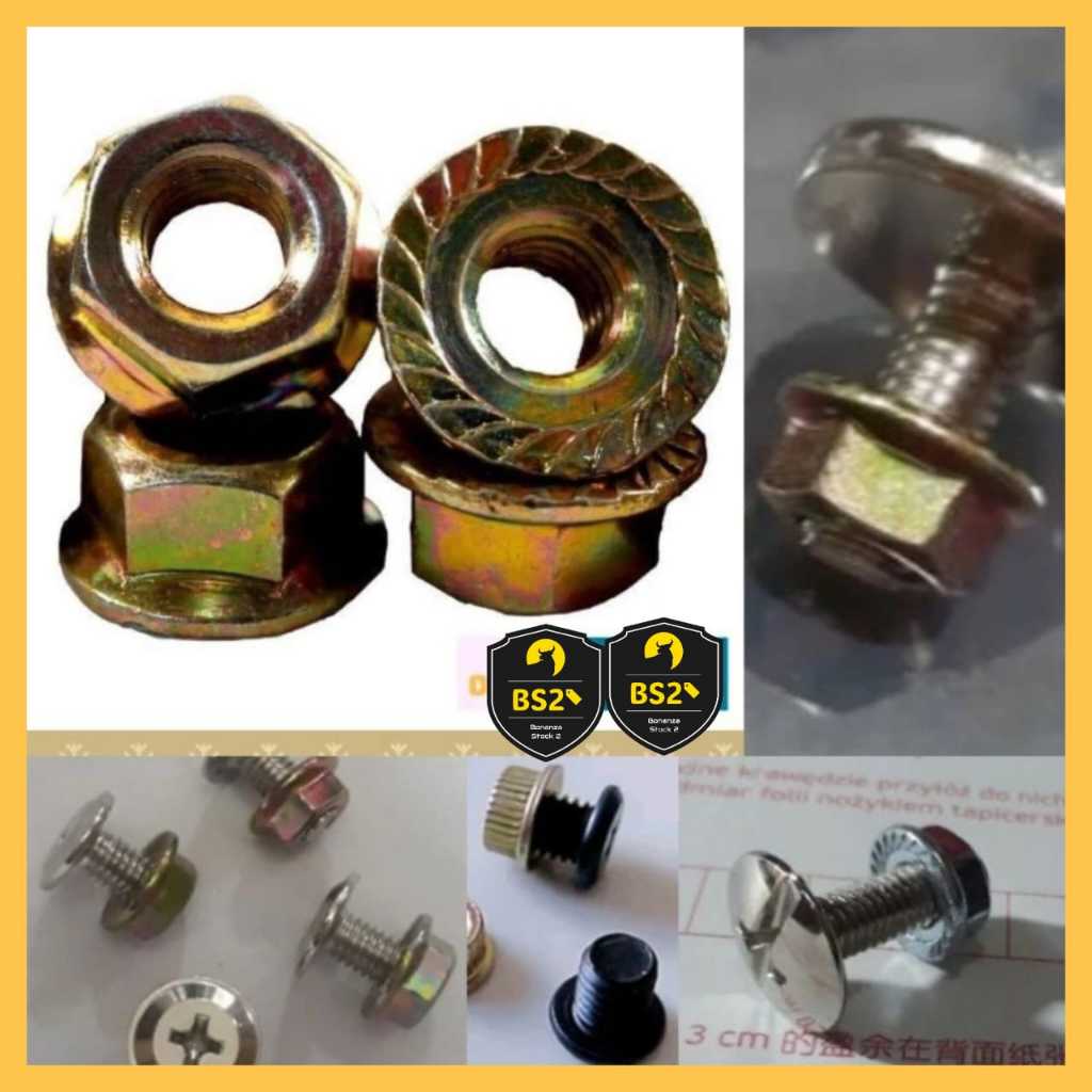 mur baut dalam helm universal INK BMC HIU KYT MDS NHK GIX VOG JPX TGP DAG BOGO RETRO CARGLOSS