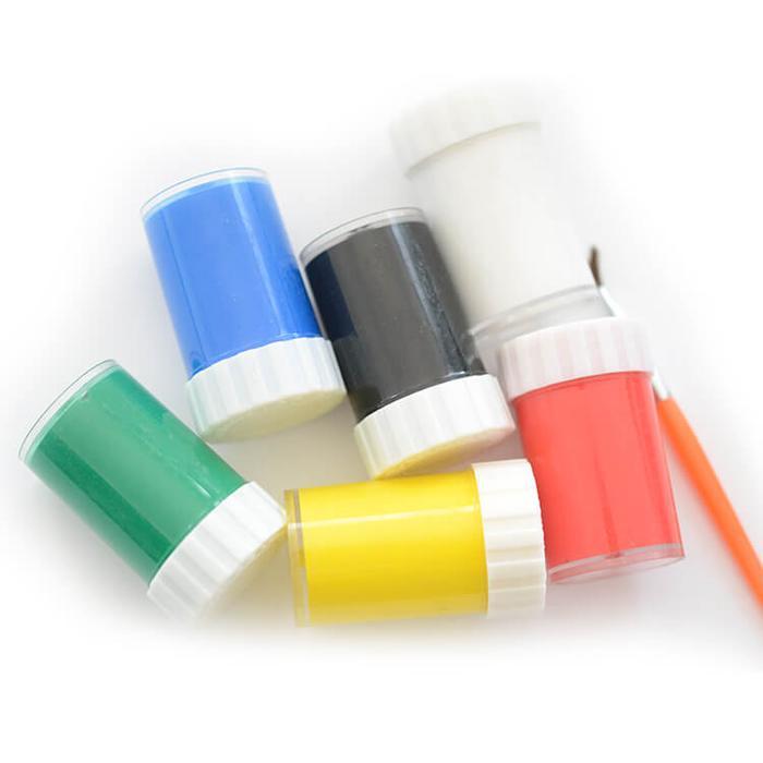 

Cat Akrilik Set 6 Warna | Isi 20ml | Merah Kuning Hijau Biru Hitam Putih | Cat Lukis DIY / Hobi / Sekolah