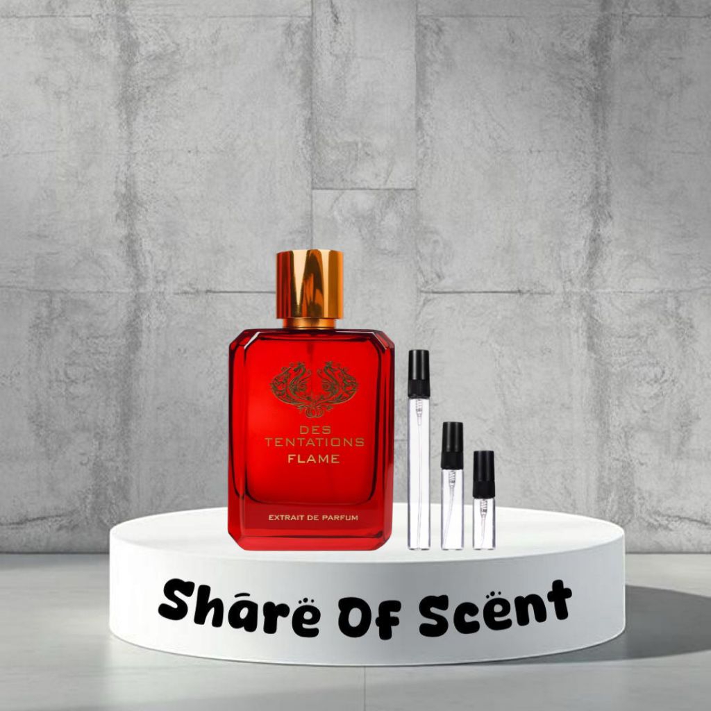 Decant Fragrance World Des Tentations Flame Extrait De Parfum