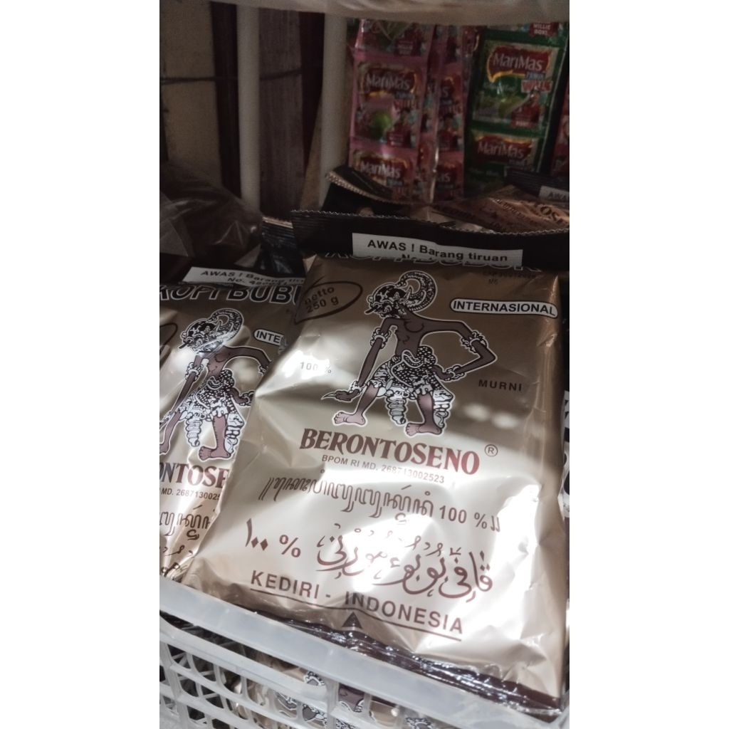 

kopi bubuk berontoseno 250g murni