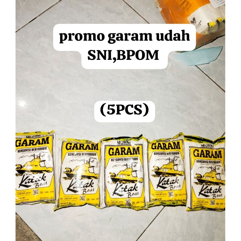 

promo paket garam 100gr (5pcs)