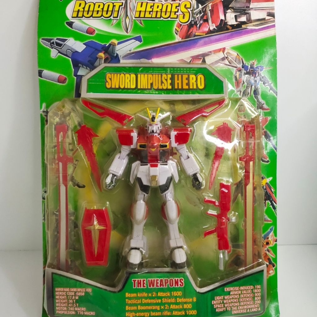 Robot Jadul KWS Impulse Sword Gundam bukan Model Kit MSIA HG MG RG