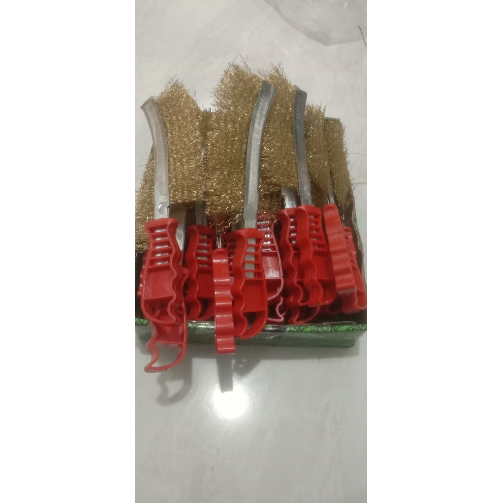 sikat Kuningan gagang golok/sikat gagang golok