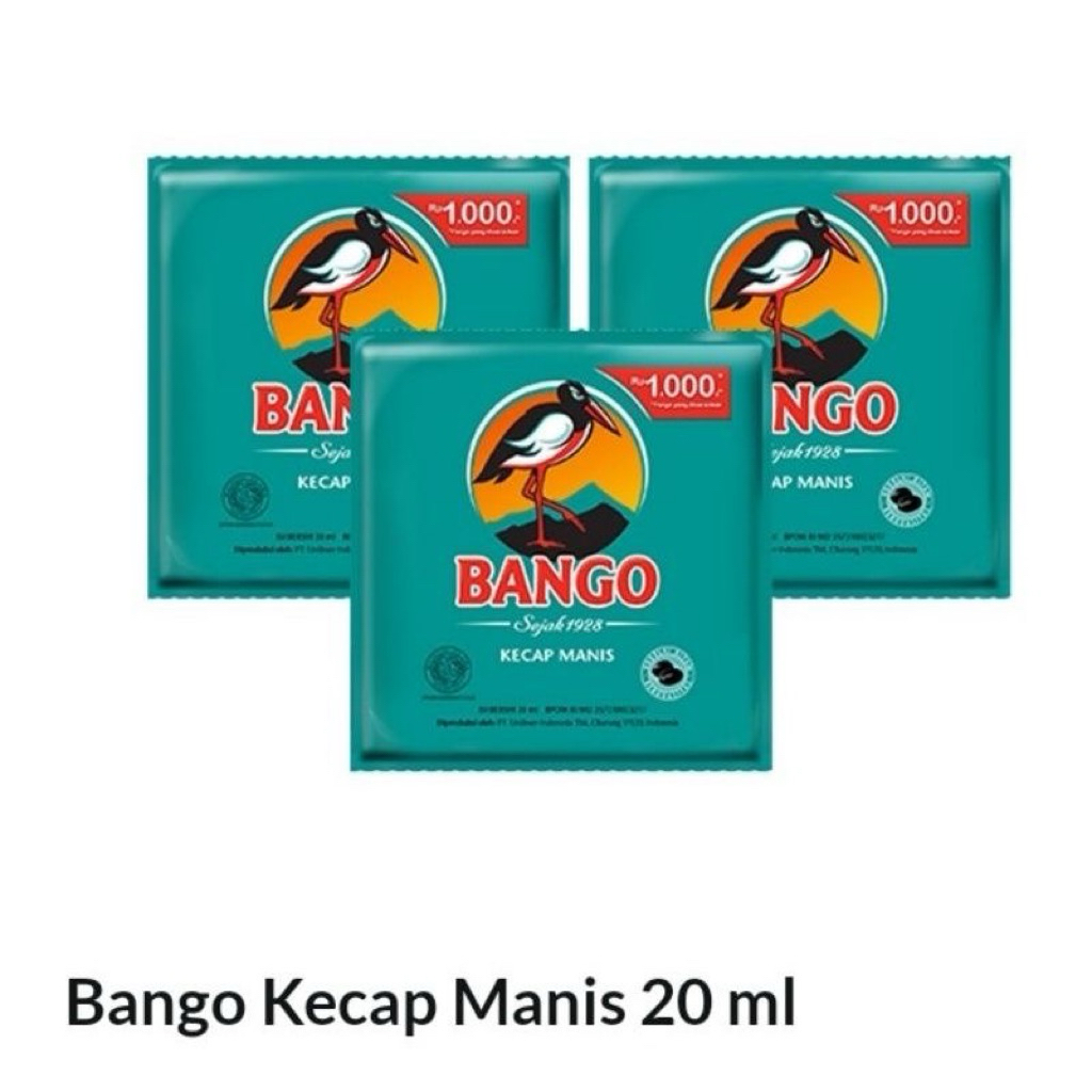 

Kecap Manis Bango ECER 20ml