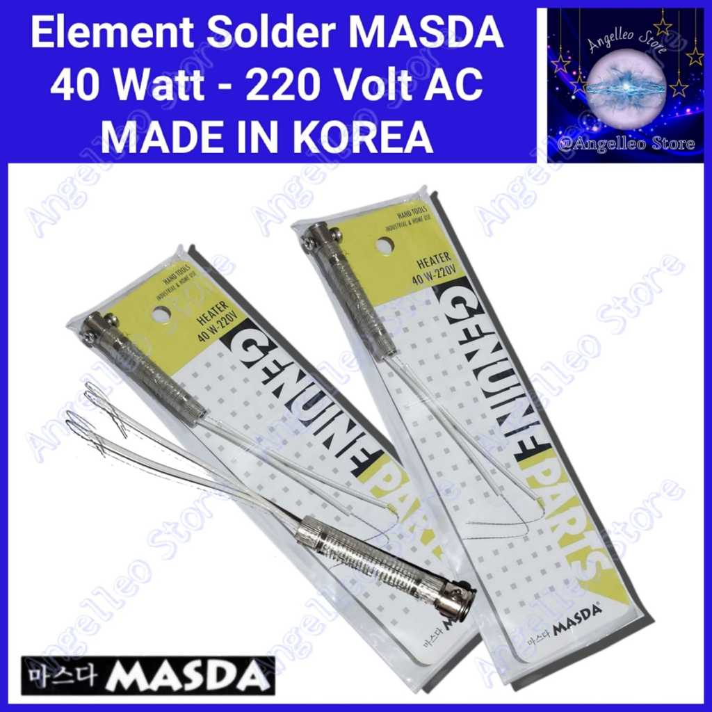 Element Solder MASDA 40 Watt~Heater Solder MASDA 40 Watt~MASDA~40 Watt