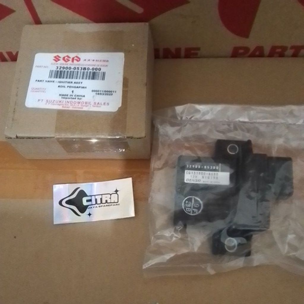 CDI ECU SUZUKI THUNDER 125 ENKOL SELAH ASLI ORIGINAL SGP 32900-053B0