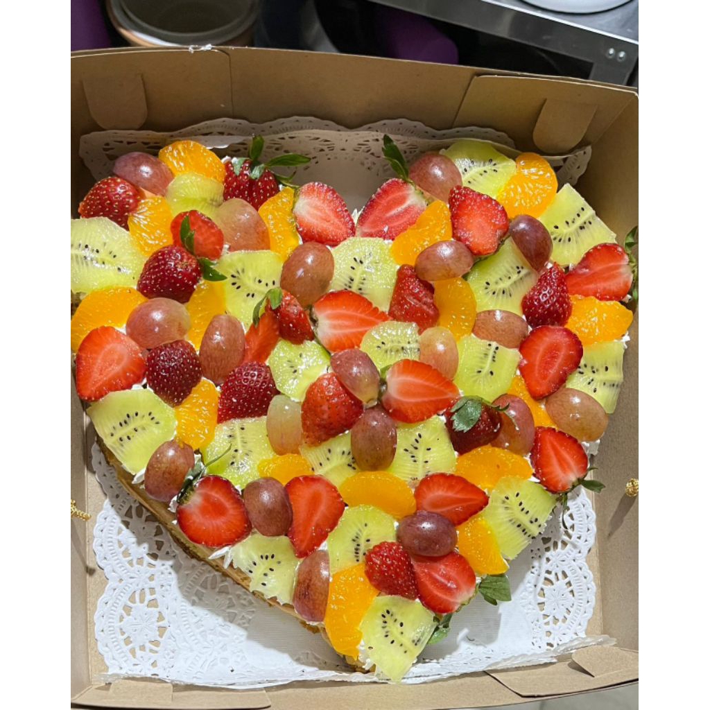 

soes hias buah & coklat jumbo