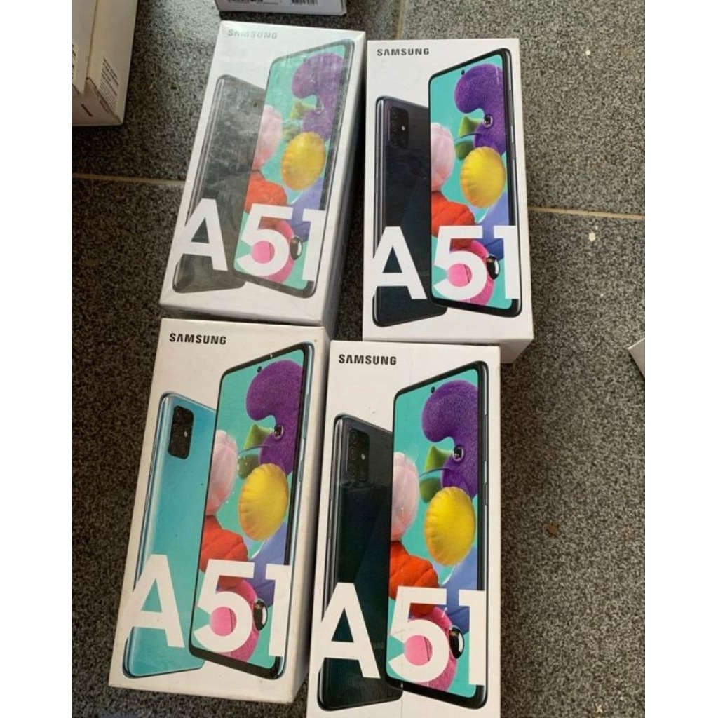 Dus Box Samsung Galaxy A51 ORI Copotan