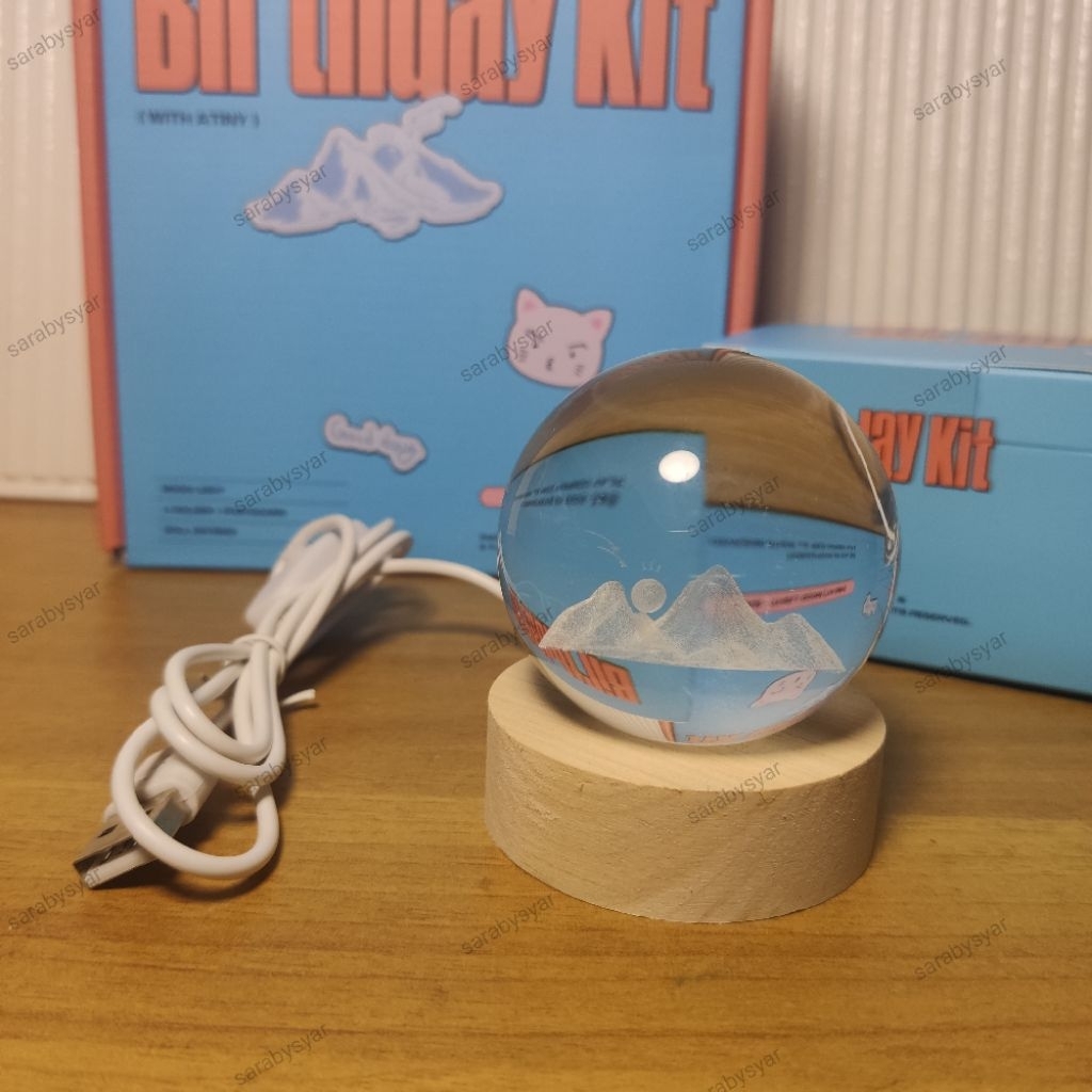 ATEEZ SAN 2023 BIRTHDAY MD - HBD MOOD LIGHT SET (HONGJOONG SEONGHWA YUNHO YEOSANG SAN MINGI WOOYOUNG