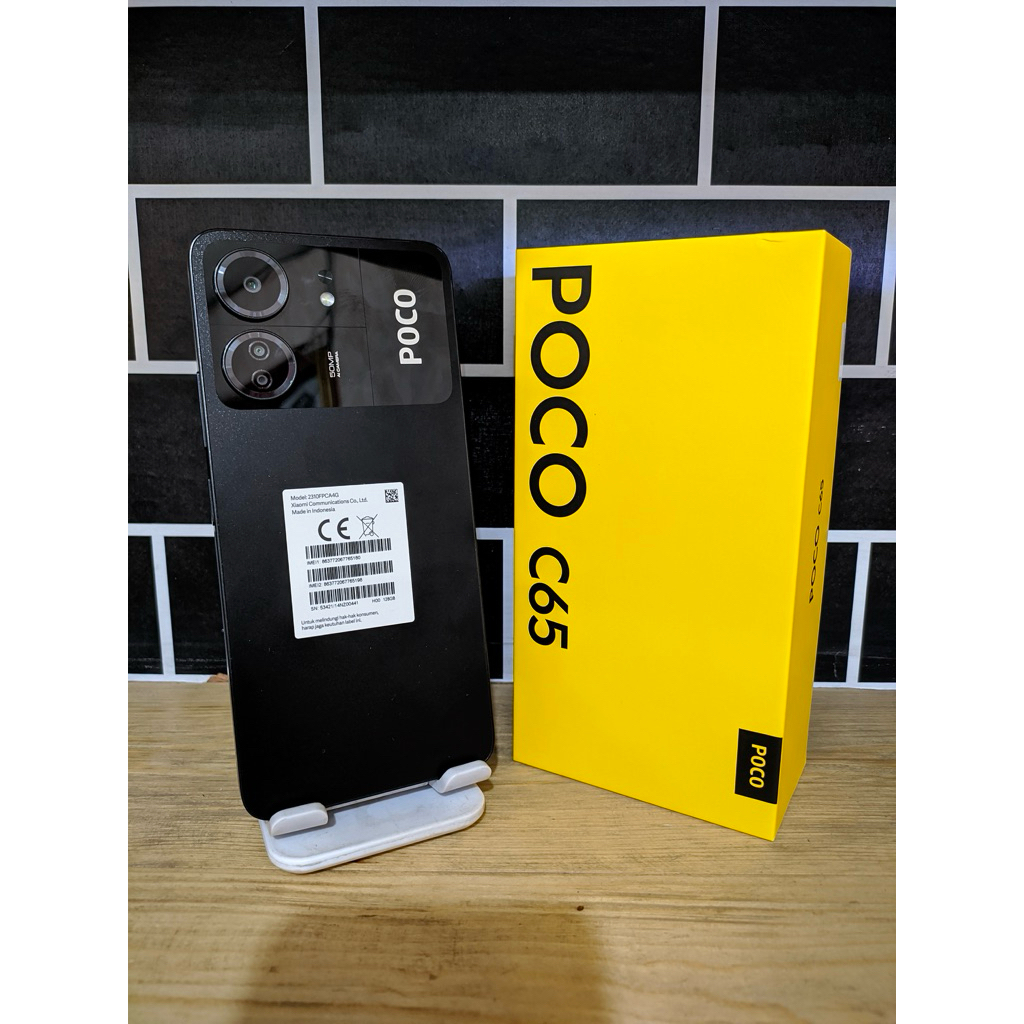 Poco C65 6/128 Second Resmi Indonesia