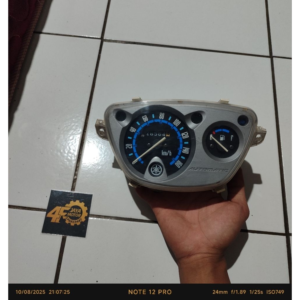 spidometer yamaha nuvo z