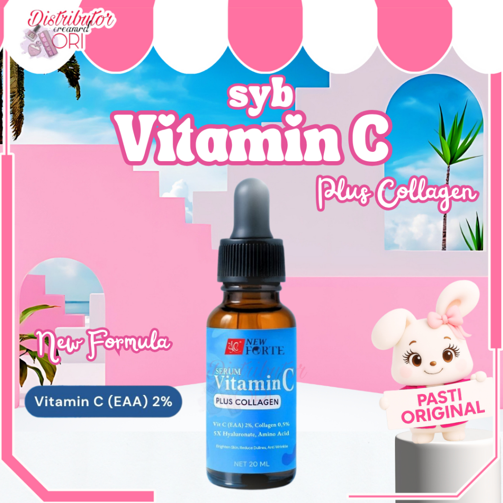 SYB SERUM VITAMIN DAN COLLAGEN BY SYB ORIGINAL / SERUM BIRU VIT COLLAGEN GLOW