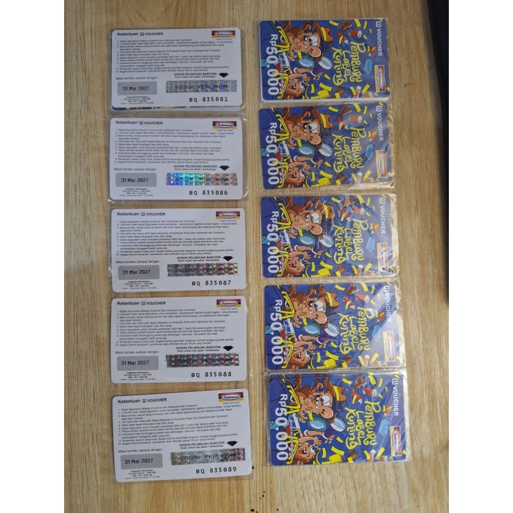 Voucher Indomaret 50rbu