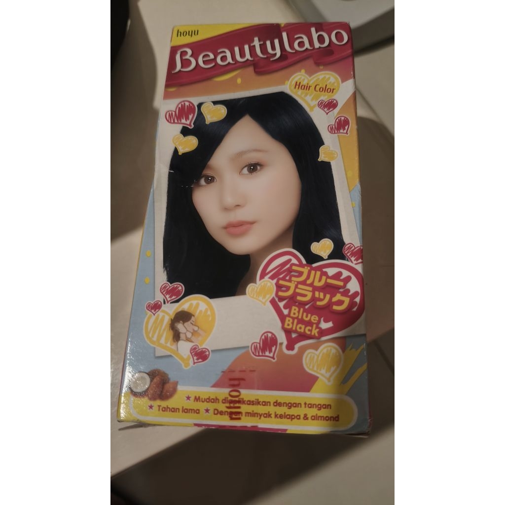 Beautylabo Pewarna Rambut Blue Black