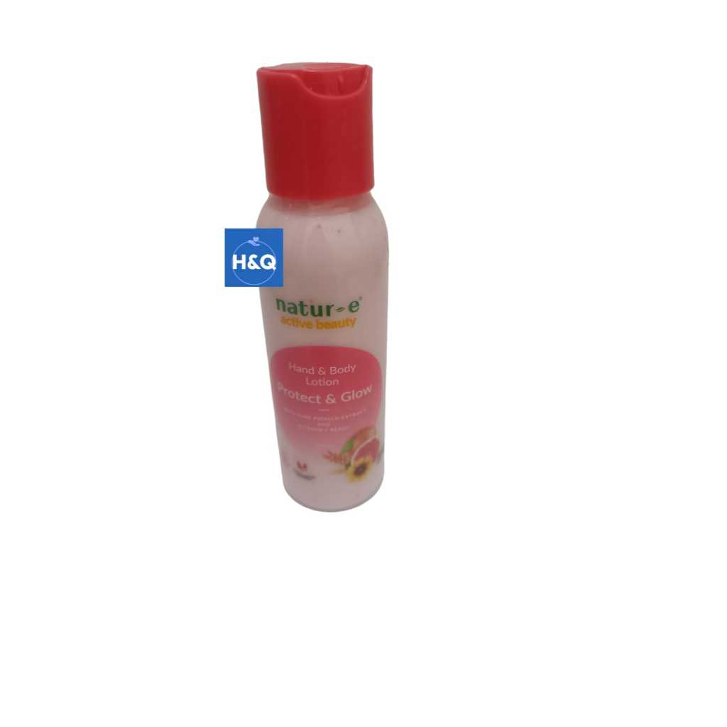 Nature - E HandBody Lation 100 ml protect and glow with pink Pomelo pink