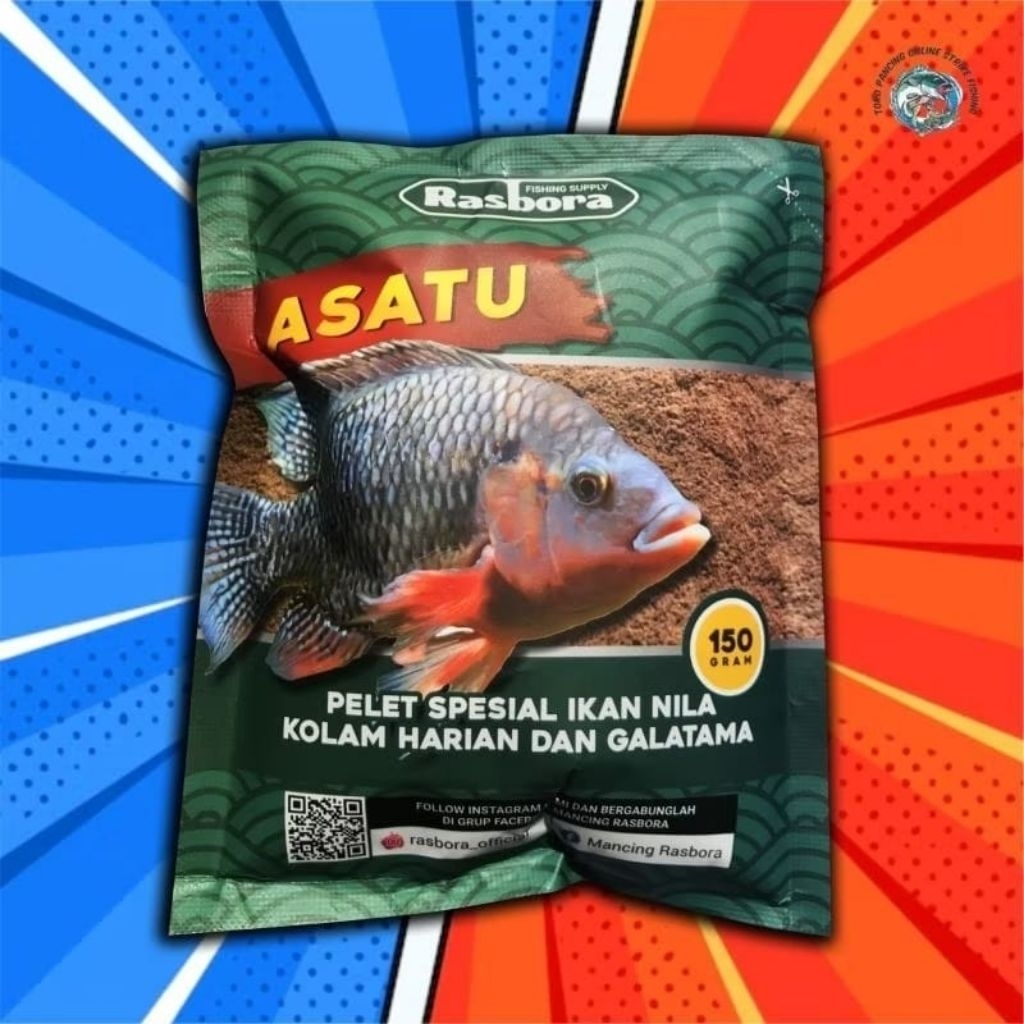 UMPAN RASBORA ASATU 150 GRAM SPESIAL IKAN NILA