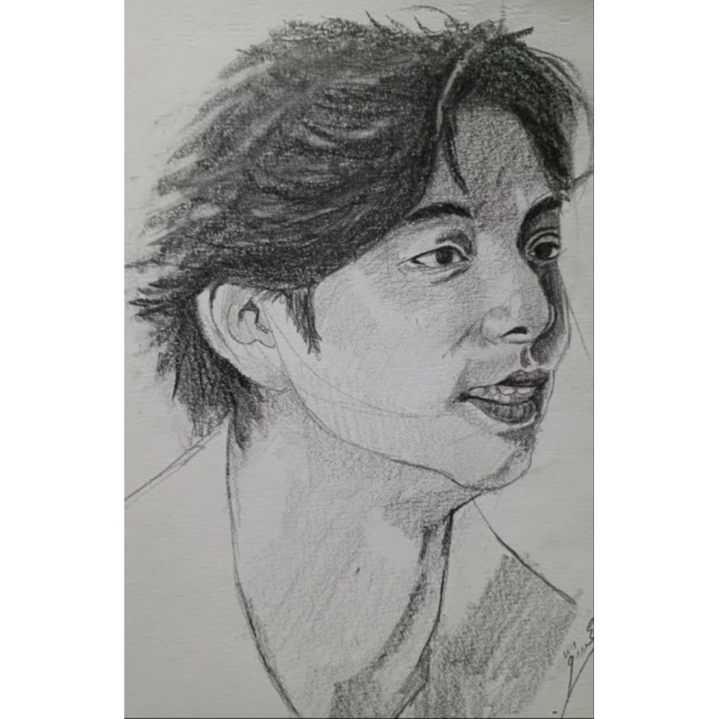 

Sketsa wajah dan lukisan ukuran A5