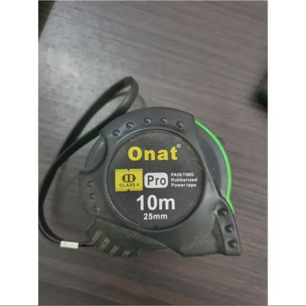 METERAN ONAT Karet Self Lock 10 Meter / ROLMETER MEASURING TAPE