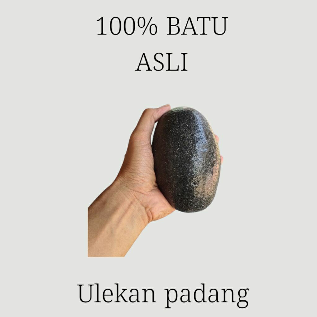 Ulekan batu bulat/padang asli batu tanpa campuran