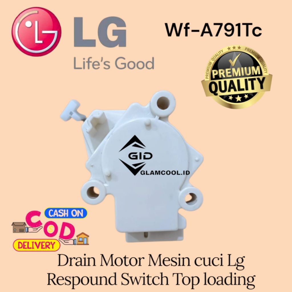 DRAIN MOTOR LG MESIN CUCI LG TOP LOADING WF-A791TC | DRAIN MOTOR LG TOP LOADING