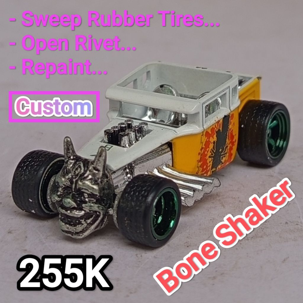 Hot Wheels Bone Shaker Custom Samurai Jepang Loose