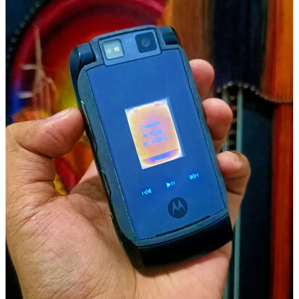 Hp jadul Motorola razr V6 flip original hp unik hp langka elegant keren