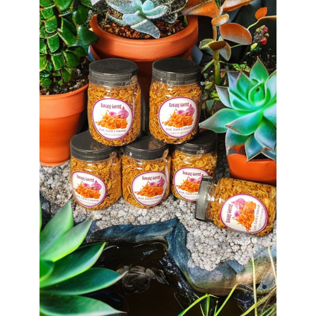 

BAWANG GORENG 100% tidak ada campuran, real 100% bawang