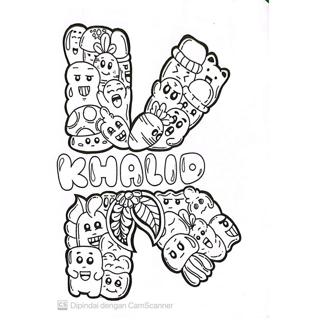 

Digital File Doodle Caracter