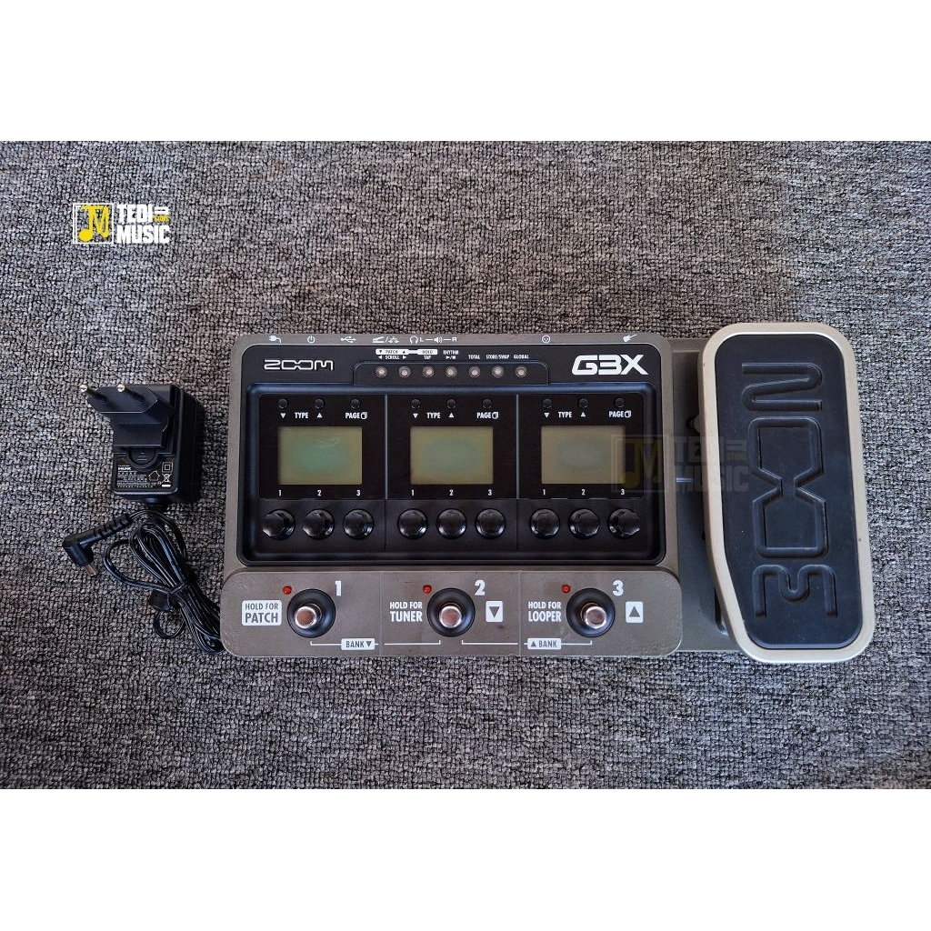 Zoom G3x - Efek gitar zoom g3x