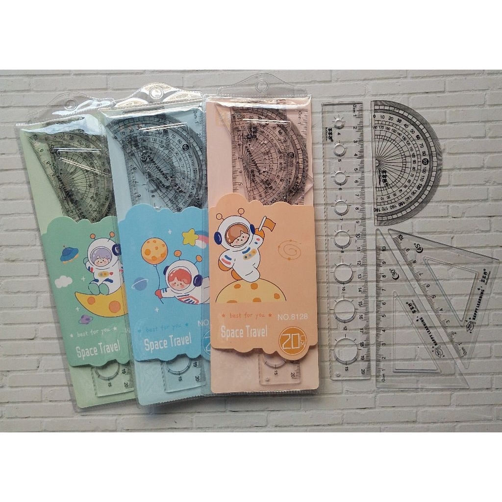 

(4PC) PENGGARIS SET SPACE 20CM/ MOTIF ASTRONOT 8128