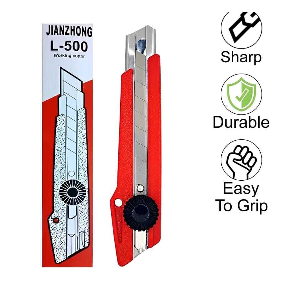 

Cutter Besar L-500 / Pemotong Kertas Merk Jianzhong