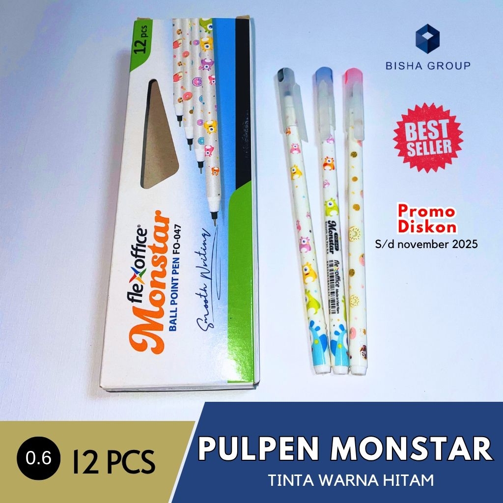 

Pulpen Monstar Flexoffice 0.6 mm