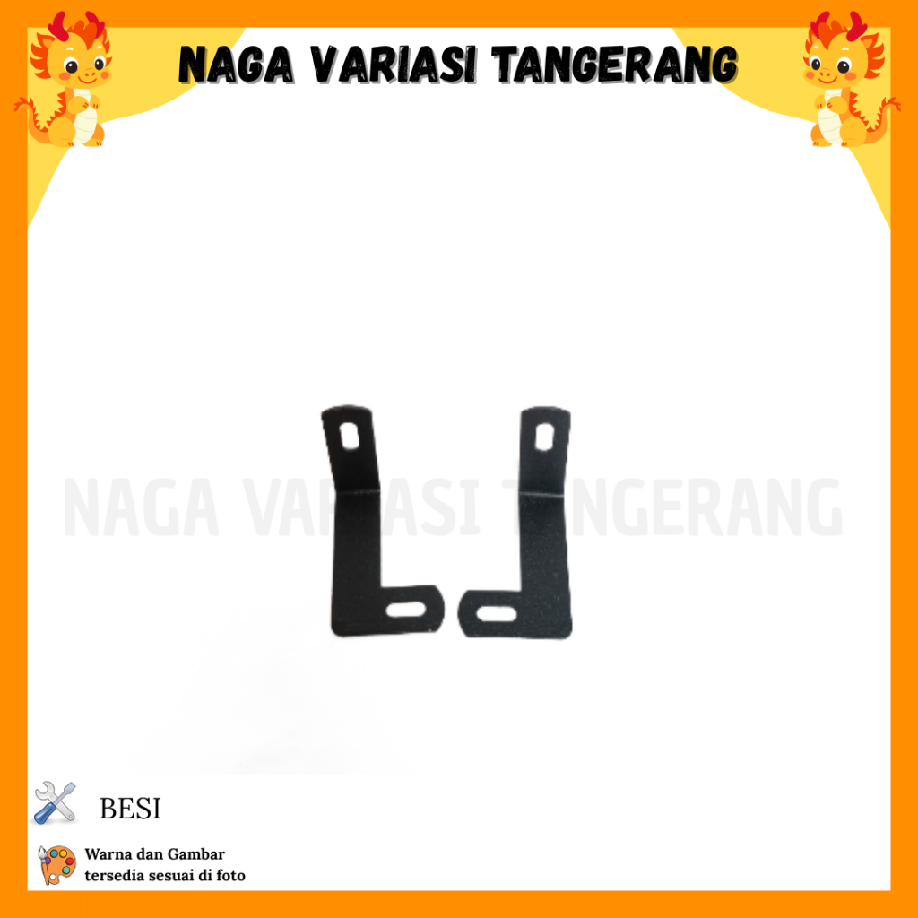 BRACKET LAMPU GENIO BRACKET BREKET DUDUKAN LAMPU TEMBAK D2 LASER FOGLAMP HONDA GENIO