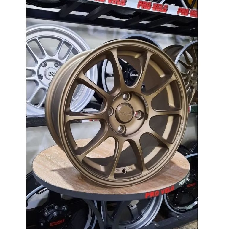 Velg Mobil Ring 15 PCD 4×100 Rep. VolkRays ZE40 Racing Wheel Brave 854D