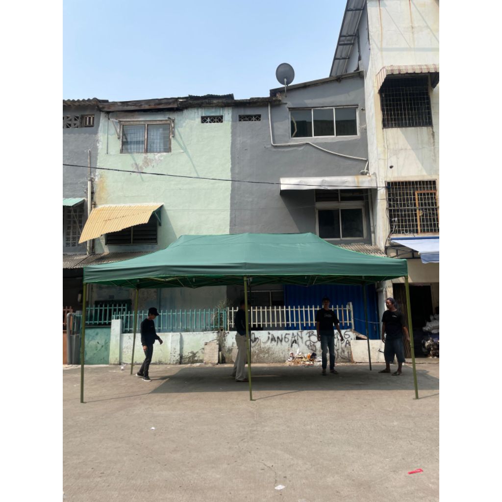 TENDA LIPAT 3X6 BESI 1.4MM