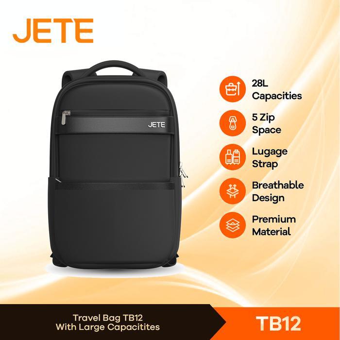 Tas Ransel Backpack Unisex JETE TB12 - Original