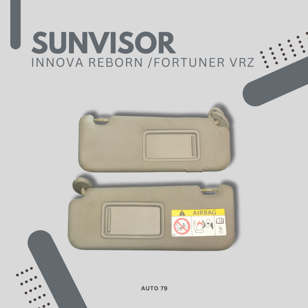 Sunvisor Innova Reborn / Fortuner VRZ