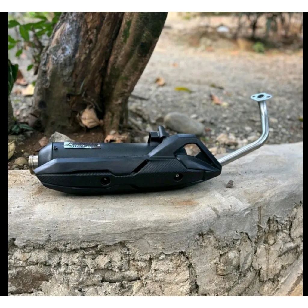 Knalpot Standar Racing GEN2 Original Crackers Model Shijiro Beat Mio Vario 125 150 Nmax Aerox PCX Be