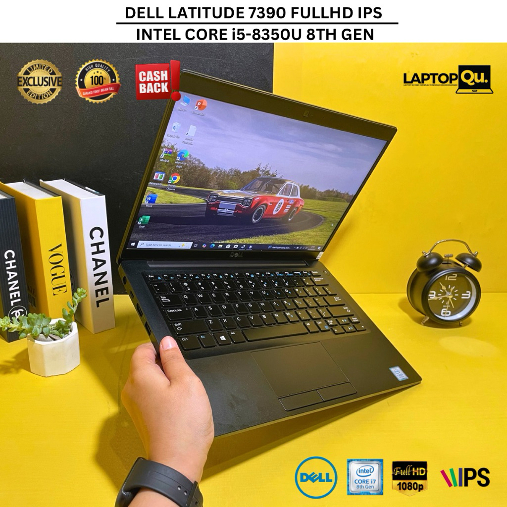 DELL LATITUDE 7390 i5 GEN 8 RAM 16GB/SSD 512GB/FHD IPS/MULUSNOMINUS