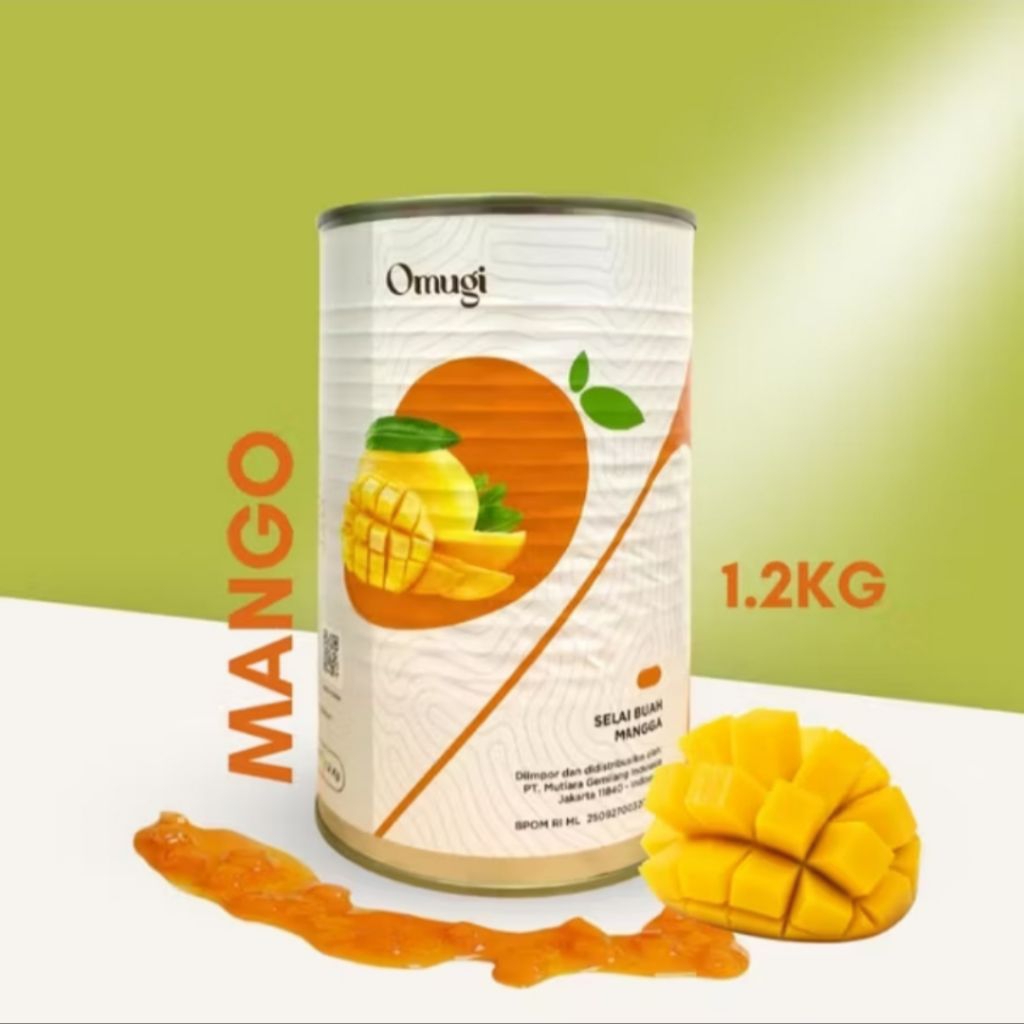 

OMUGI FRUIT JAM MANGO 1.2 KG