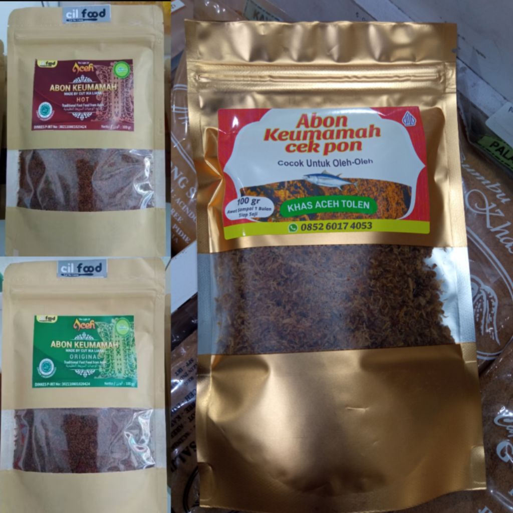 

Abon Keumamah Ikan Kayu CIL FOOD | Keumamah Cek Pon