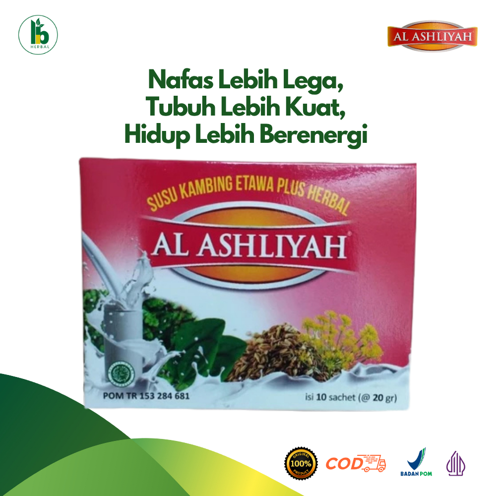 

Susu Kambing Etawa Al Ashliyah – Membantu penyembuhan masalah pernapasan (Asma, TBC, Bronkitis, Infeksi Paru-paru) | 200 gram Isi 10 sachet | Kolostrum, Coklat, Original