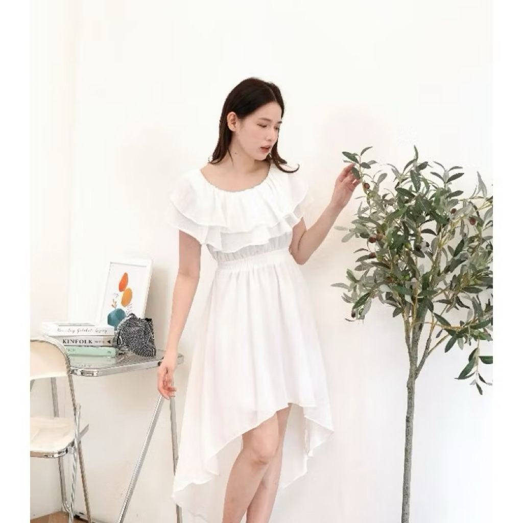 NEW ARRIVAL DRESS PANTAI SABRINA JULIET EKOR BRASMAIDS PESTA GOODQUALITY