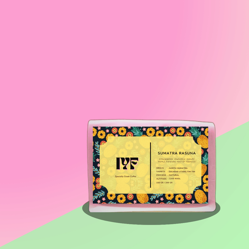 

Arabica Roasted Coffee Beans Sumatera Rasuna by InYourFavor 100gr