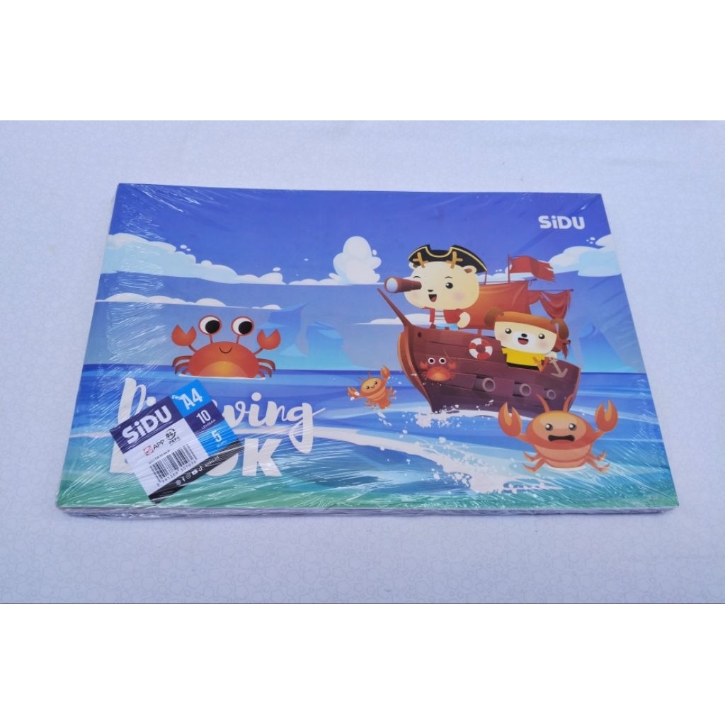 

Buku Gambar SIDU A4 (1 pack isi 5)