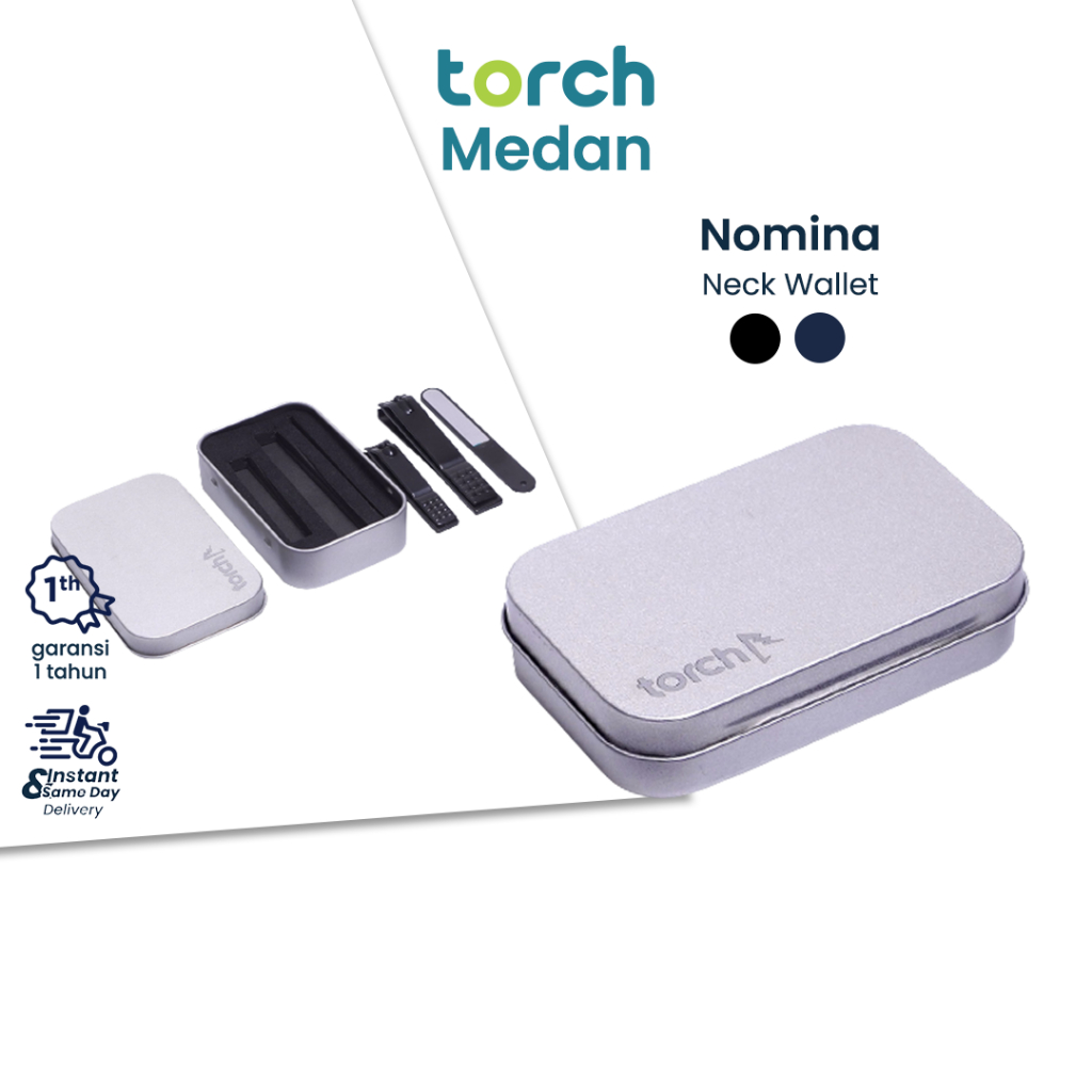 TORCH Gunting Kuku Set Tajam Premium Stainless - Nail Clipper Nomina