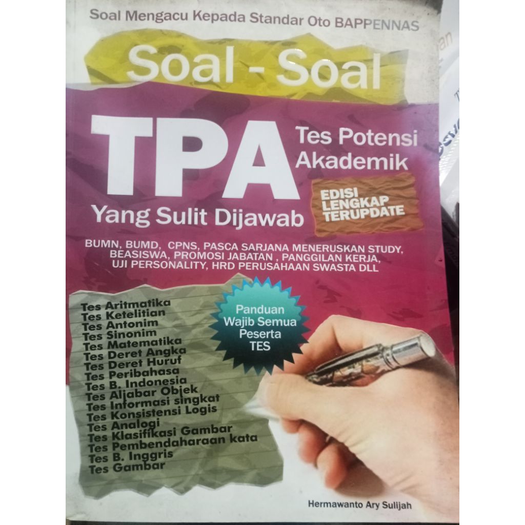 TPA Tes Potensi Akademik