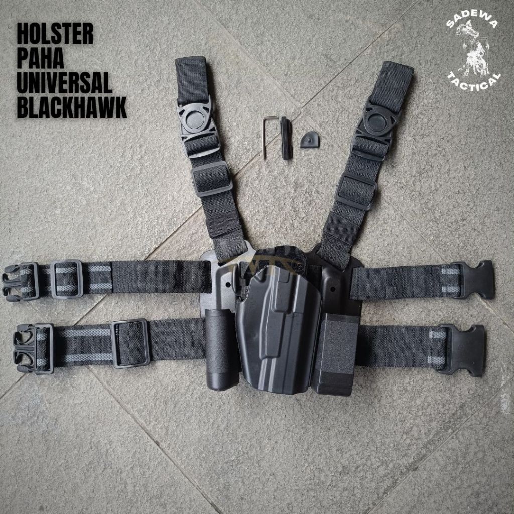 Holster paha universal blackhawk / Holster paha universal / Holster G17 G19 M92 CZ75 HS9